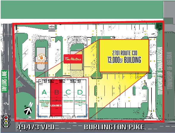 2701 U.S. Route 130, Delran, NJ for lease Building Photo- Image 1 of 1