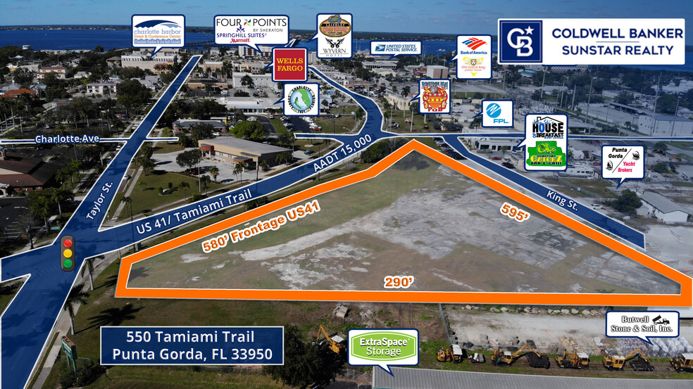 500-600 Tamiami Trail, Punta Gorda, FL for sale - Building Photo - Image 3 of 4