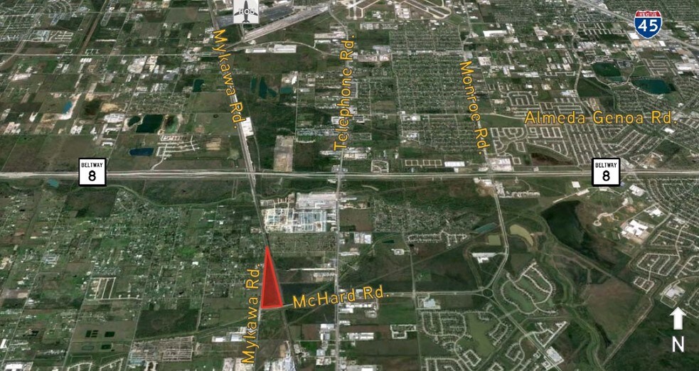 Mykawa Rd & Mchard Rd, Pearland, TX for sale - Primary Photo - Image 1 of 1