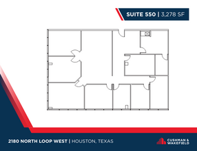 2180 North Loop W, Houston, TX for lease Floor Plan- Image 1 of 1