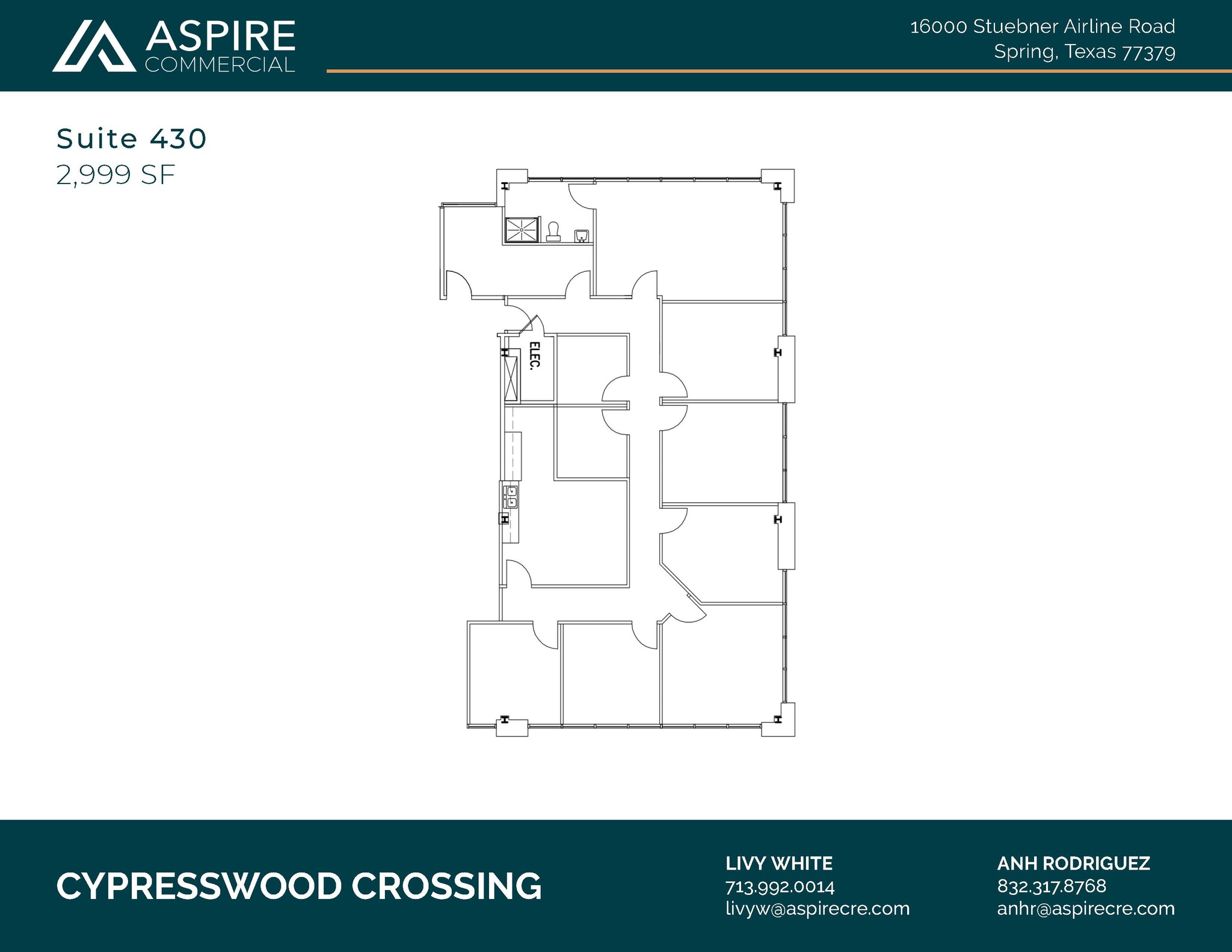 16000 Stuebner Airline Rd, Spring, TX for lease Floor Plan- Image 1 of 3