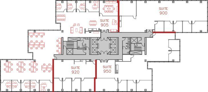 3131 Camino del Rio N, San Diego, CA for lease Floor Plan- Image 1 of 7