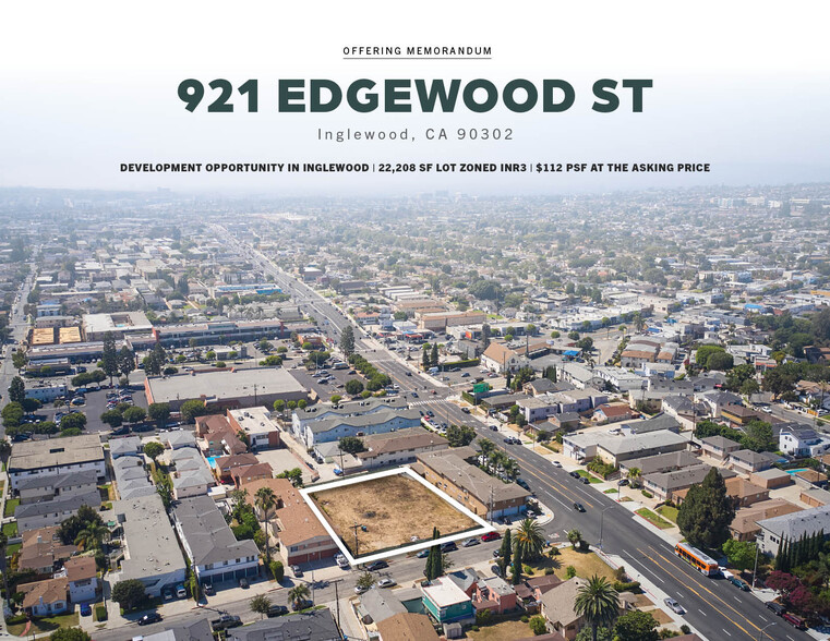 921 Edgewood St, Inglewood, CA for sale - Building Photo - Image 1 of 4