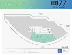 1177 West Loop S, Houston, TX for lease Floor Plan- Image 1 of 1