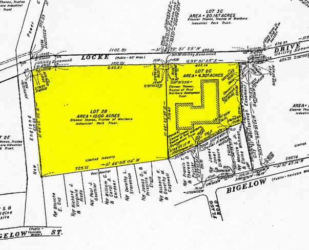 150-170 Locke Dr, Marlborough, MA for lease - Plat Map - Image 2 of 10