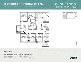 2222-2228 W Northern Ave, Phoenix, AZ for lease Floor Plan- Image 2 of 3