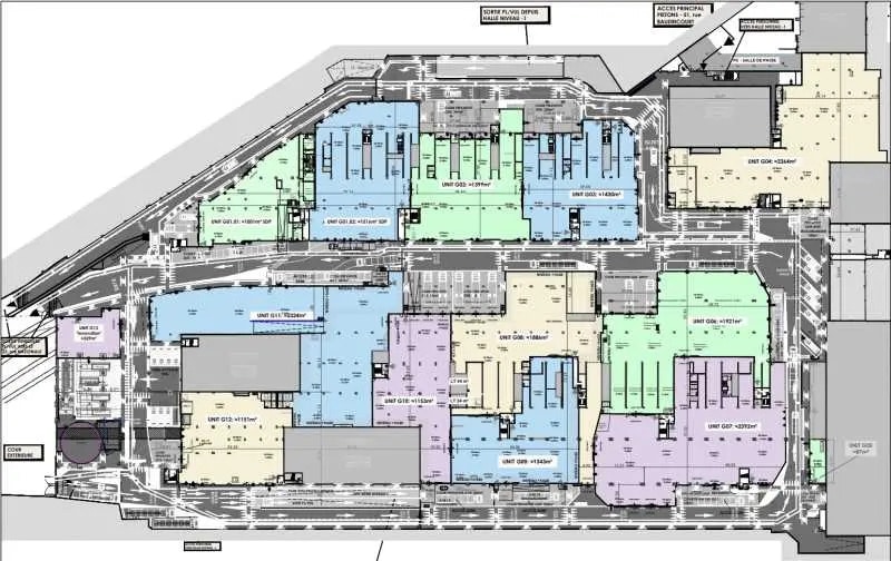 Industrial in Paris for lease - Floor Plan - Image 2 of 3