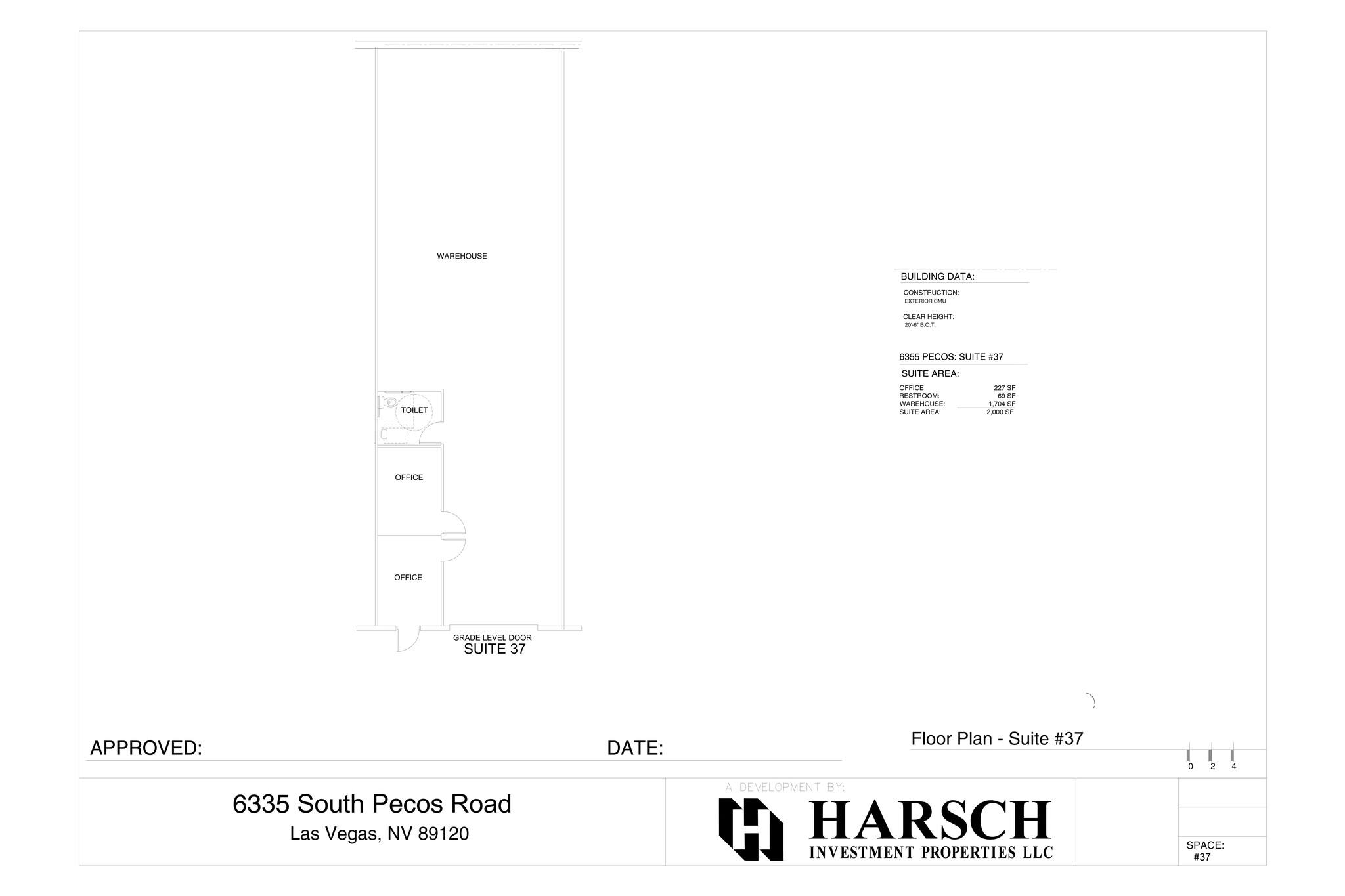 6325 S Pecos Rd, Las Vegas, NV for lease Site Plan- Image 1 of 1