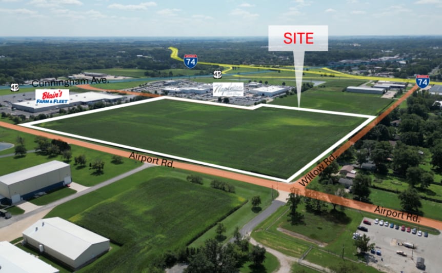 Airport Rd & N Willow Rd, Urbana, IL for sale Primary Photo- Image 1 of 3