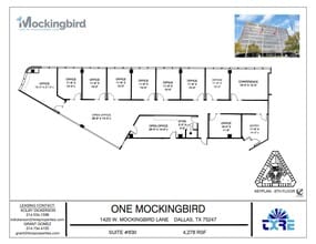 1420 W Mockingbird Ln, Dallas, TX for lease Floor Plan- Image 1 of 1