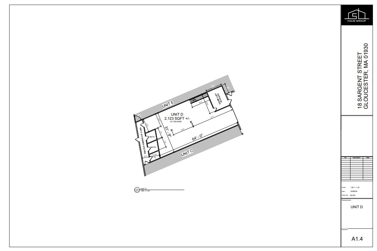 18 Sargent St, Gloucester, MA for lease Floor Plan- Image 1 of 1