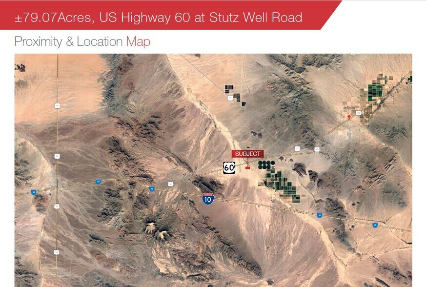 54000 US60 PT 10, Salome, AZ 85348 US Highway 60 at Stutz Well Road, La Paz Land