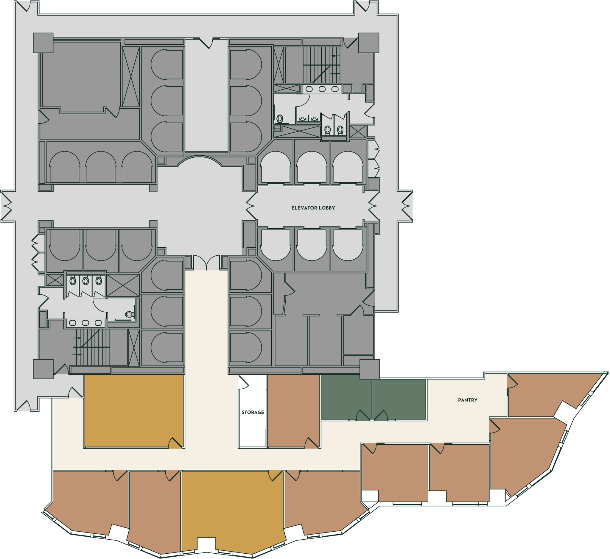 633 W 5th St, Los Angeles, CA for lease Floor Plan- Image 1 of 1