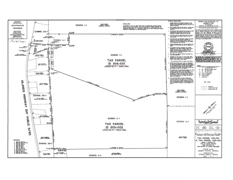 00 ML Coffer Rd, Midway, GA for sale - Site Plan - Image 2 of 2