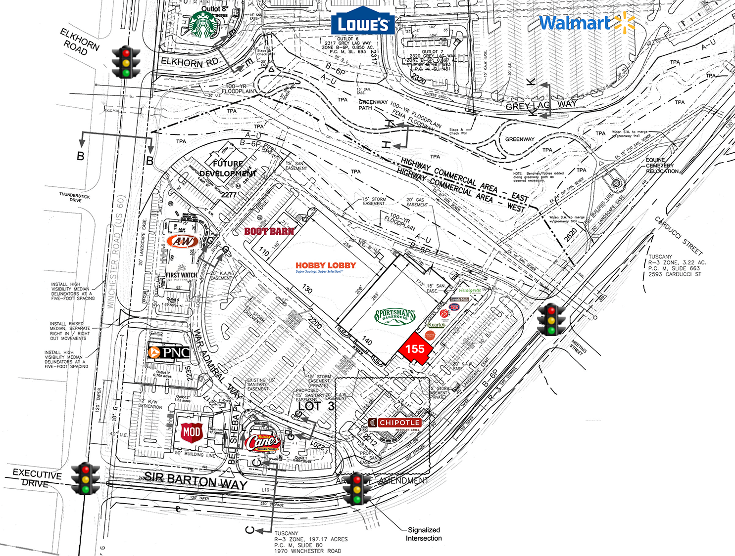 2200 War Admiral Way, Lexington, KY for sale Site Plan- Image 1 of 1