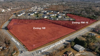 3303 & 3317 E Martin Luther King Jr Dr, High Point NC - Land