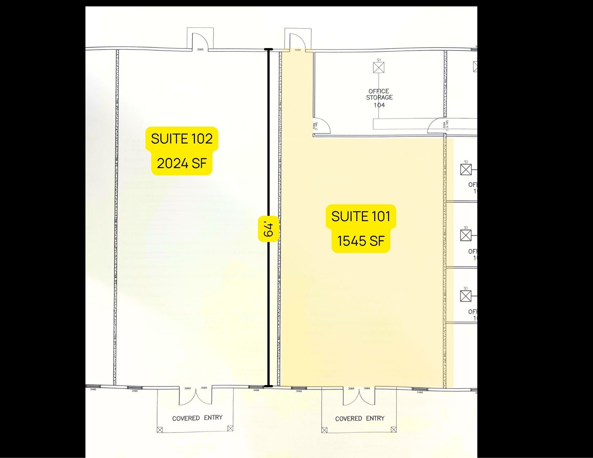 4213 38th St, Columbus, NE for lease Floor Plan- Image 1 of 6