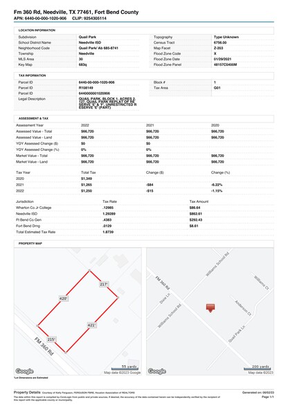 FM 360/ Williams School Rd, Needville, TX for sale - Site Plan - Image 3 of 4