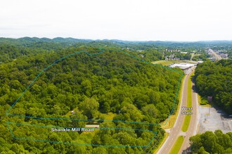 West State Street, Bristol, TN - aerial  map view