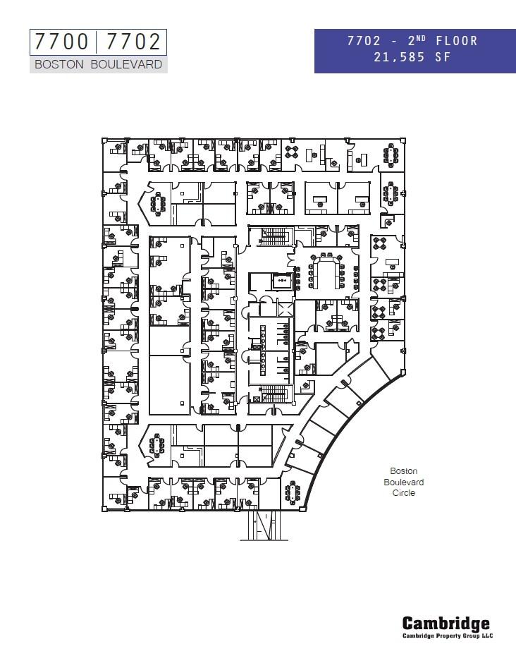 7702 Boston Blvd, Springfield, VA for lease Floor Plan- Image 1 of 1