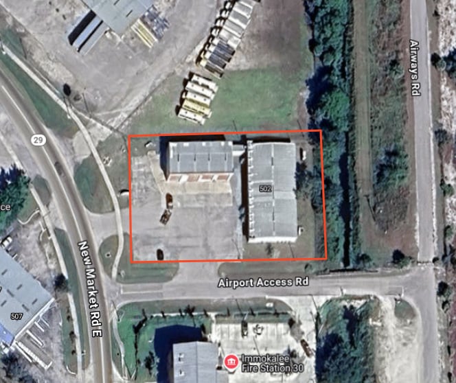 502 New Market Rd E, Immokalee, FL for lease - Aerial - Image 2 of 5