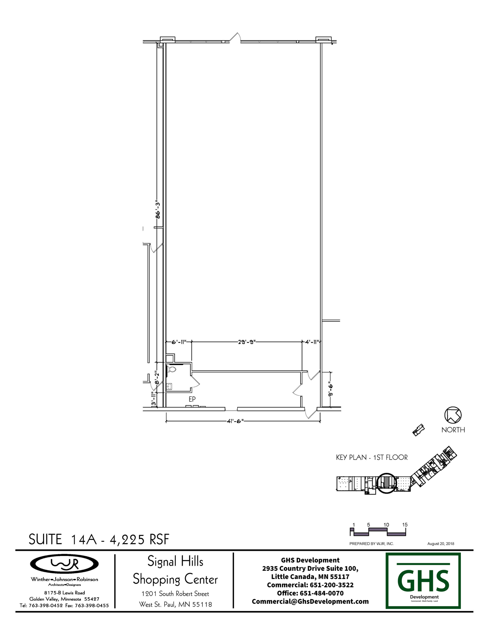 1201 Robert St S, West Saint Paul, MN for lease Floor Plan- Image 1 of 1