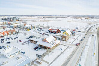 19369 Sheriff King St SW, Calgary, AB - AERIAL  map view