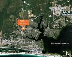 913 Beal Pky N, Fort Walton Beach, FL - AERIAL map view