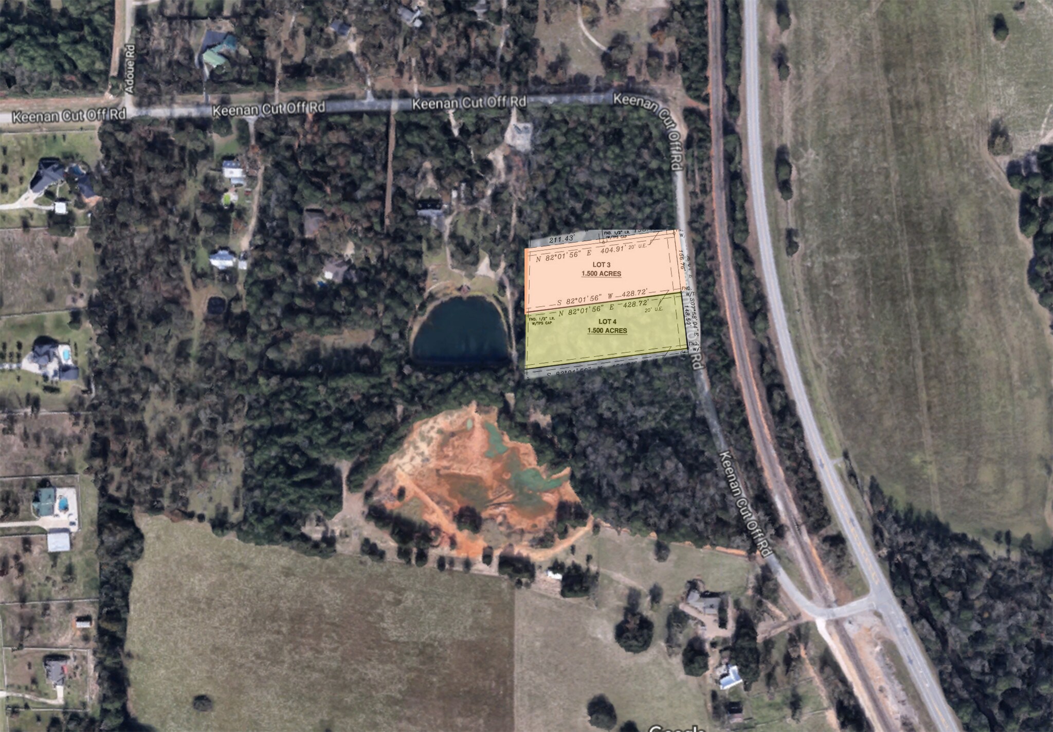 18315 Keenan Cut Off Rd, Montgomery, TX for sale Aerial- Image 1 of 1