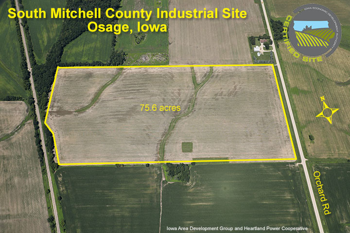 0 Orchard Rd, Osage, IA for sale - Aerial - Image 2 of 2