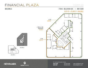 7730 E Belleview Ave, Greenwood Village, CO for lease Floor Plan- Image 2 of 2