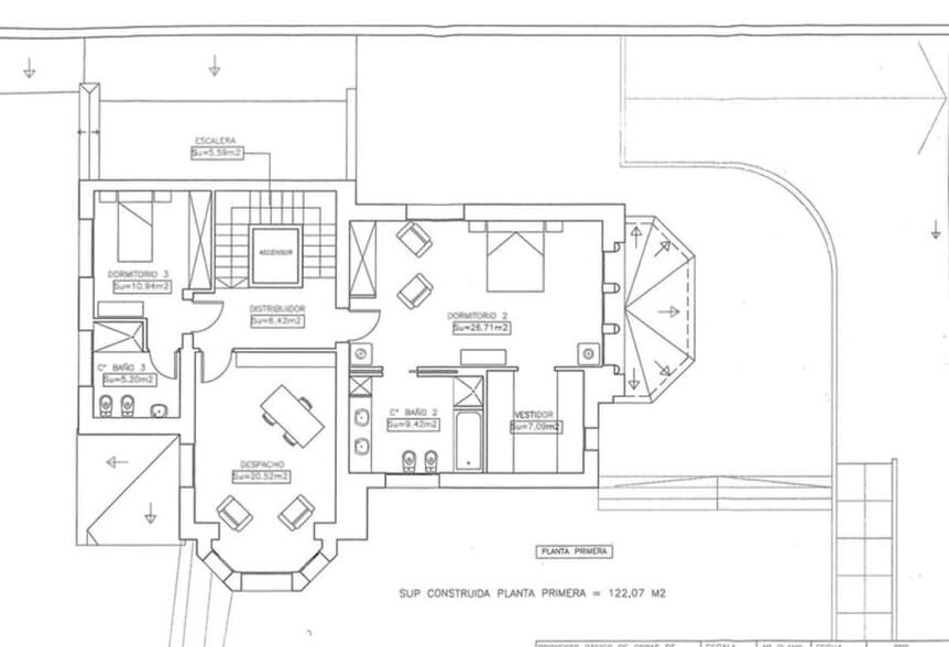 Office in Madrid, Madrid for sale - Floor Plan - Image 2 of 9