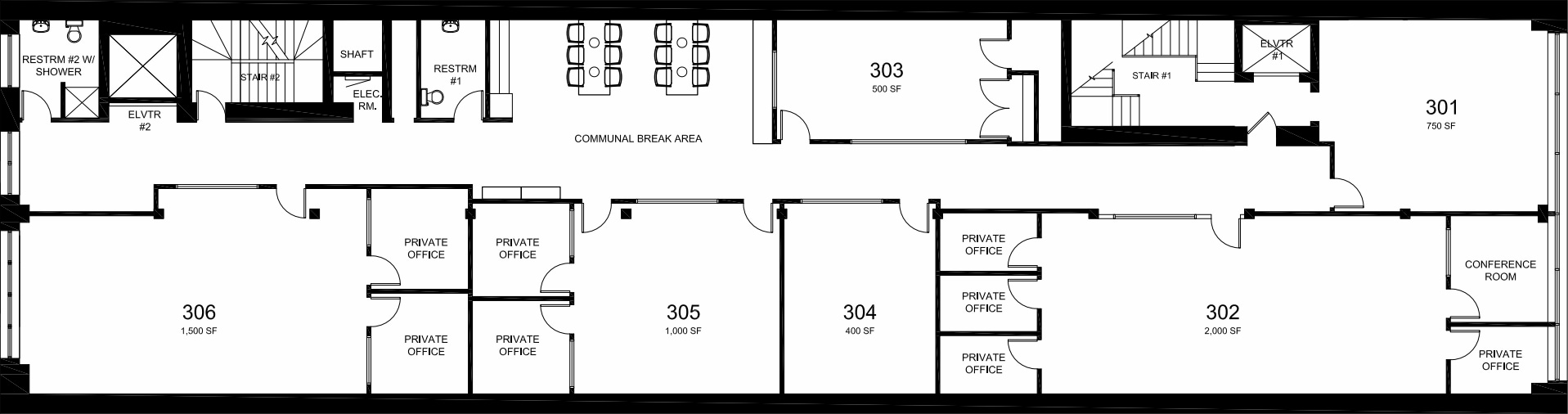 1132 S Wabash Ave, Chicago, IL for lease Floor Plan- Image 1 of 1