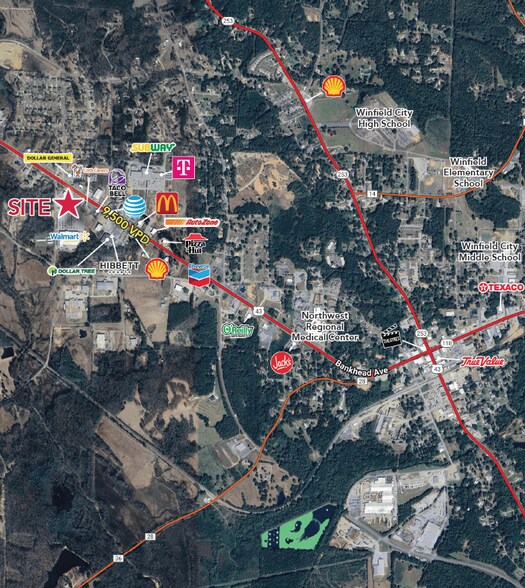 2581 US Highway 43, Winfield, AL for lease - Building Photo - Image 2 of 2