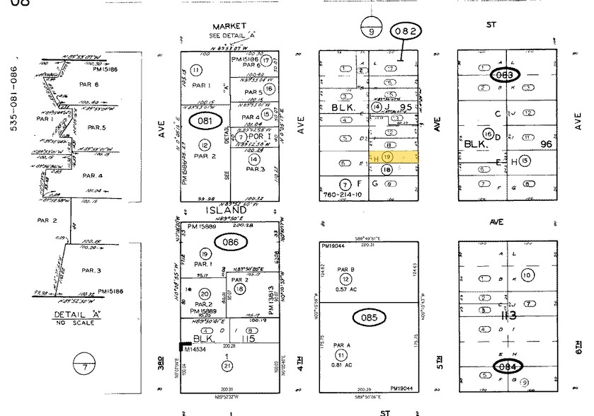 520 5th Ave, San Diego, CA for lease - Plat Map - Image 3 of 10