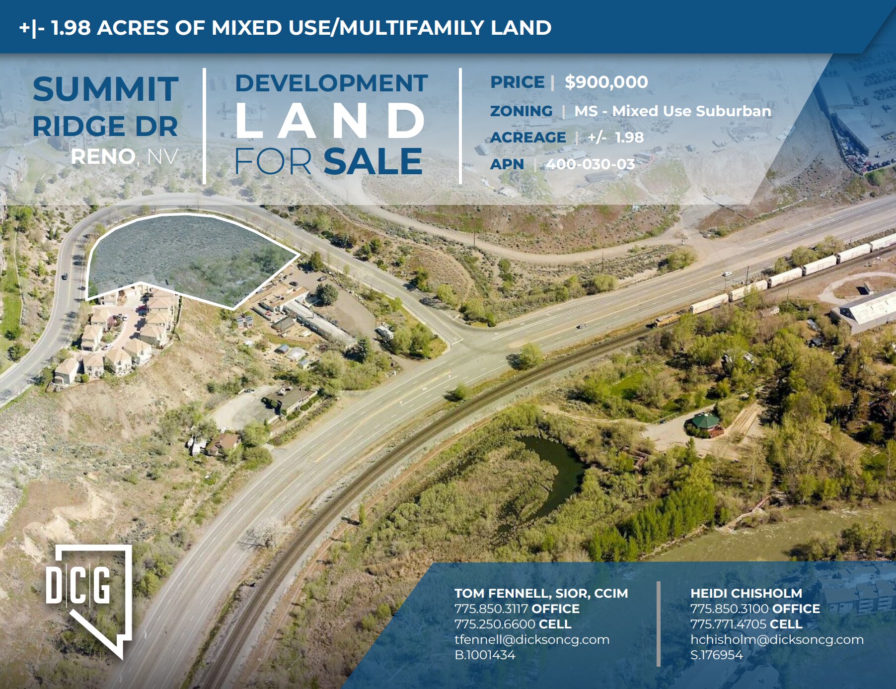 Summit Ridge Dr, Reno, NV for sale Primary Photo- Image 1 of 1