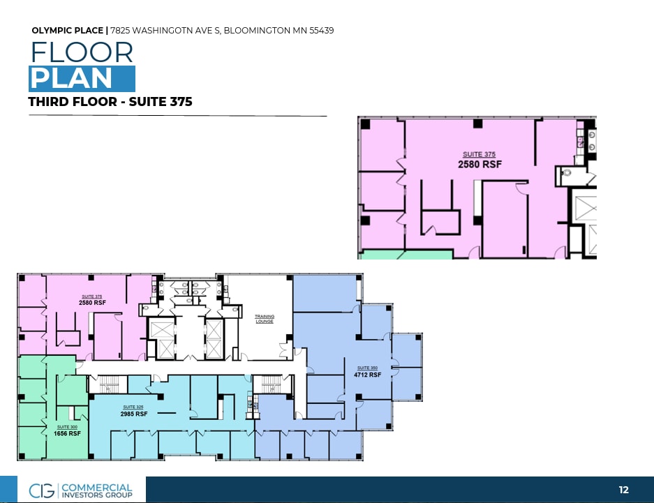 7825 Washington Ave S, Minneapolis, MN for lease Floor Plan- Image 1 of 1