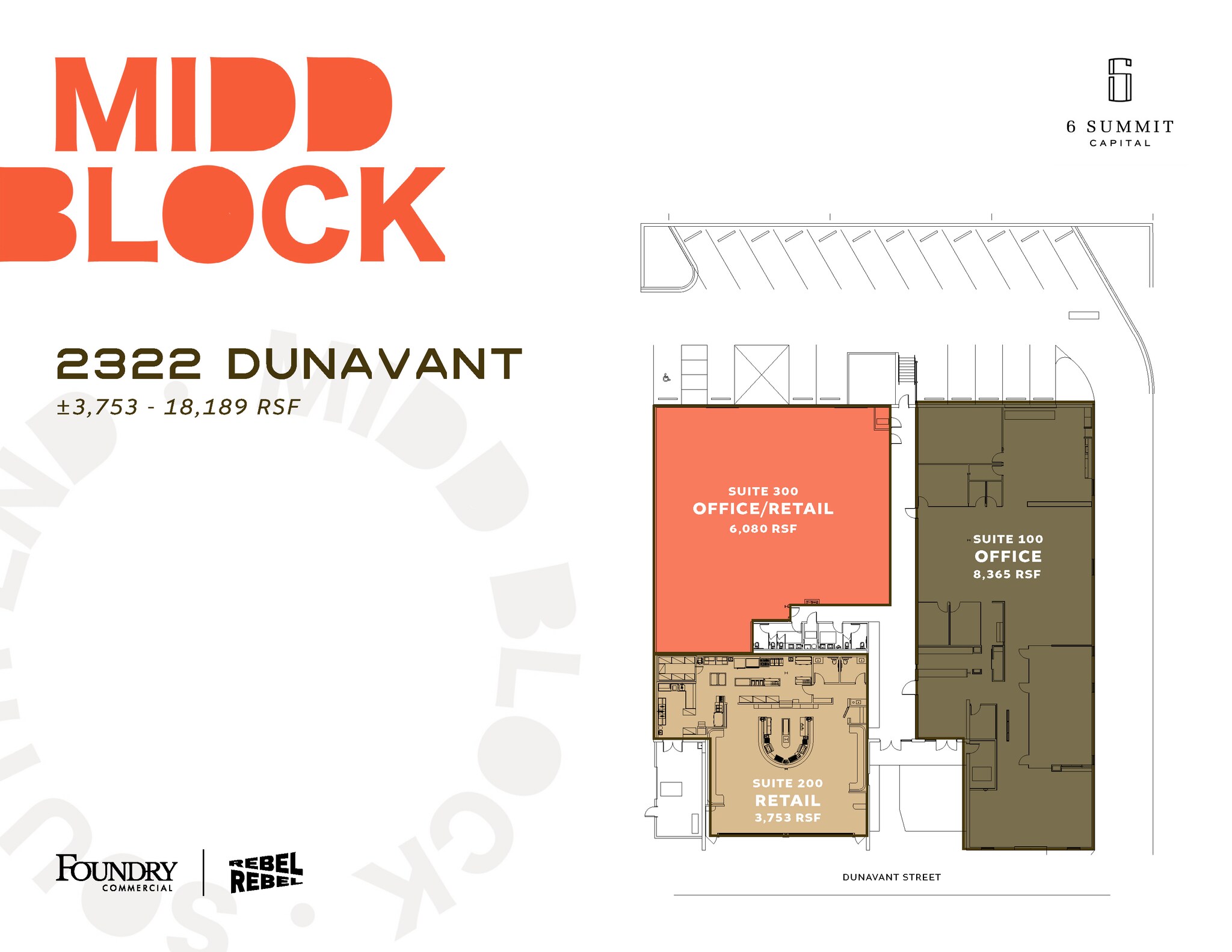 2400-2406 Dunavant St, Charlotte, NC for lease Floor Plan- Image 1 of 4