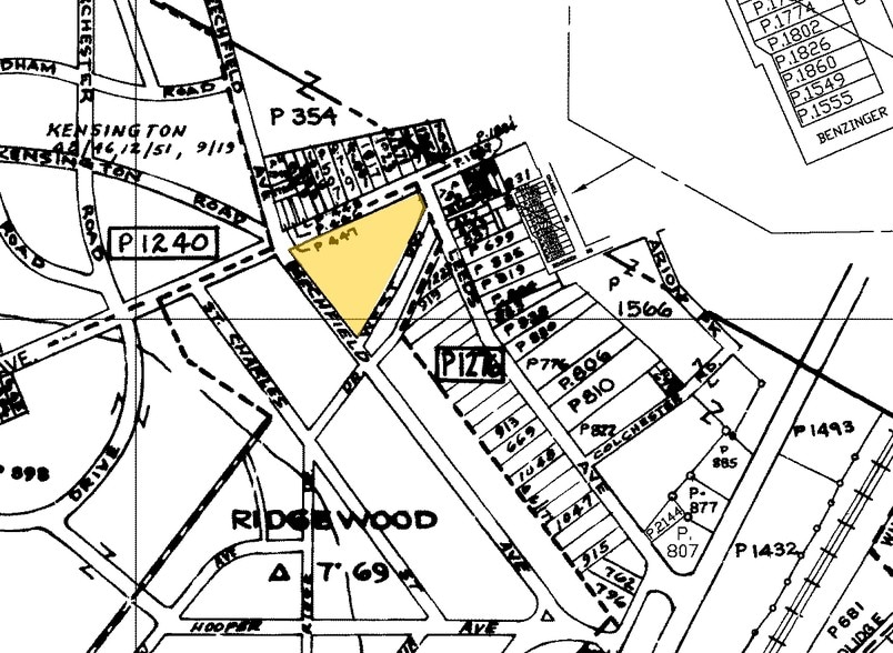 4115 Wilkens Ave, Baltimore, MD for lease - Plat Map - Image 3 of 4