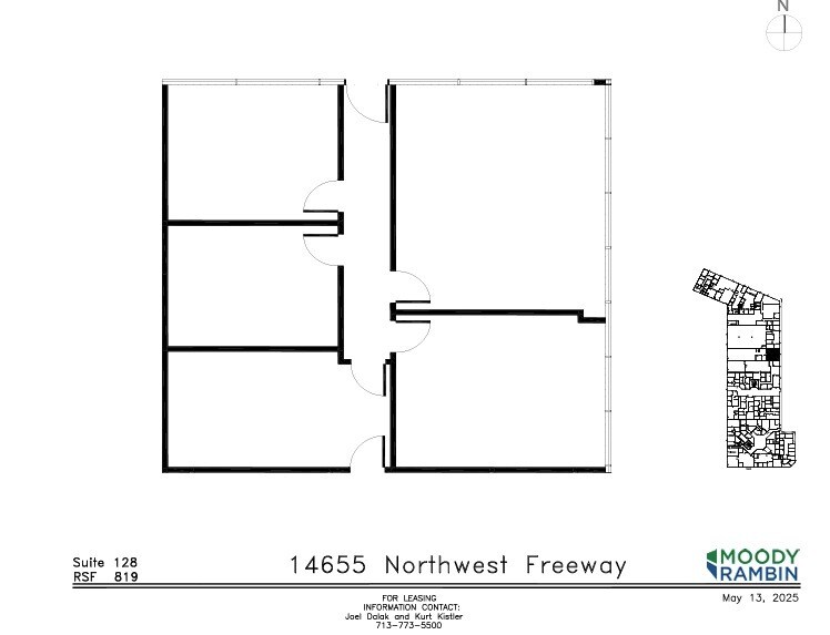 14655 Northwest Fwy, Houston, TX for lease Floor Plan- Image 1 of 1