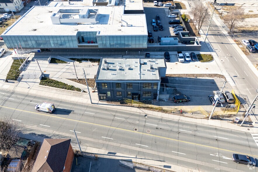 96 Wilson St, Hamilton, ON for lease - Aerial - Image 3 of 3