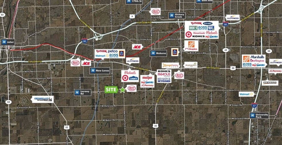 NWC Laraway Rd & Schoolhouse Rd, New Lenox, IL for sale - Building Photo - Image 2 of 3