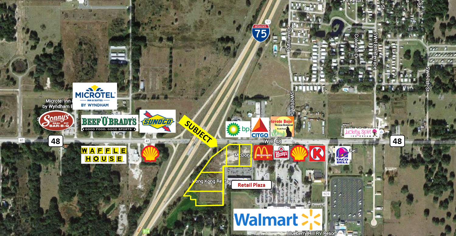 I-75, Bushnell, FL 33513 - I-75 Bushnell Outparcels | LoopNet