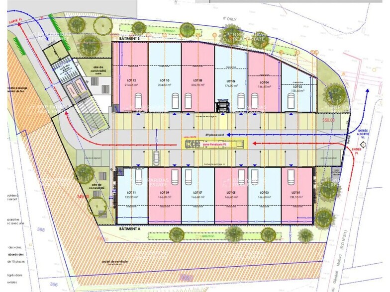 Flex in Entrelacs for sale - Floor Plan - Image 2 of 7
