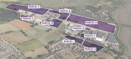 Factory Ln, Manningtree, ESS - aerial  map view