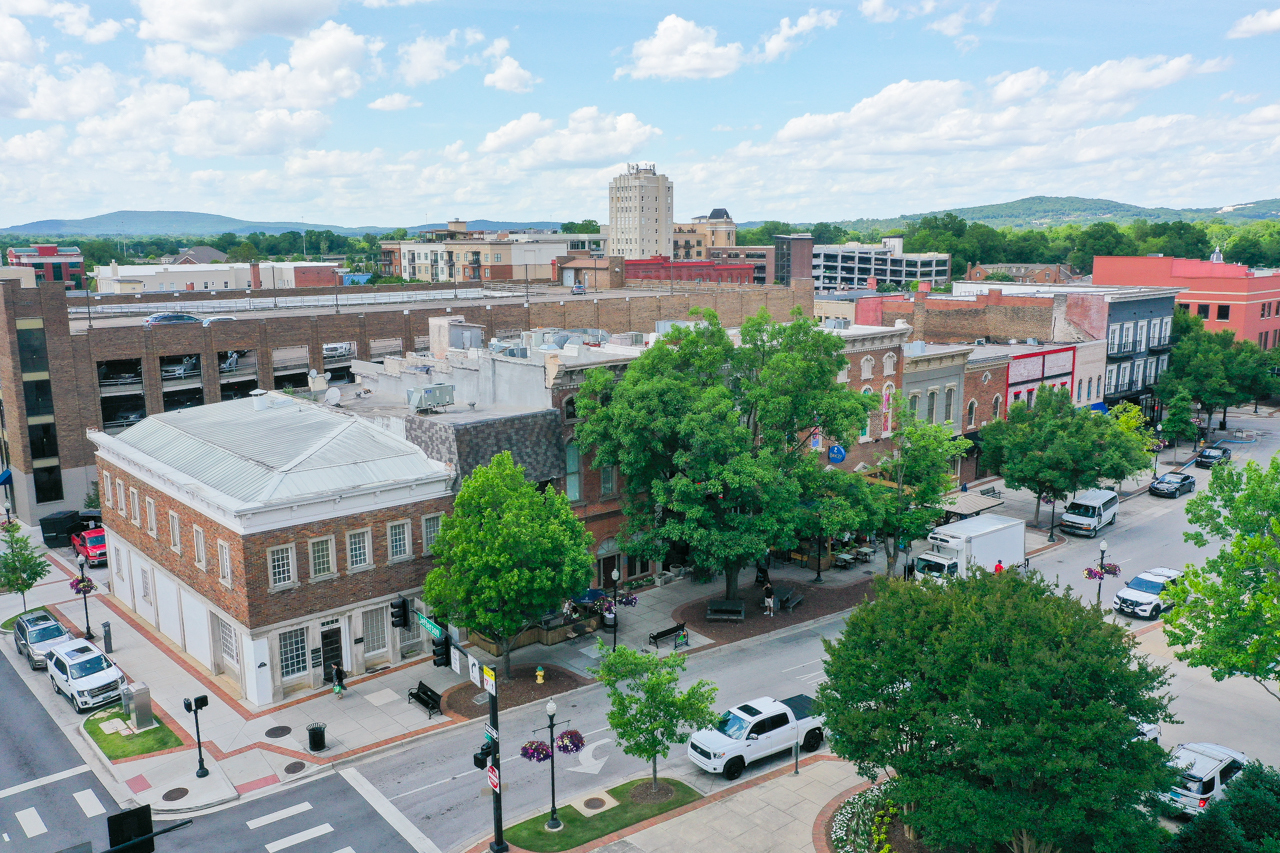 101 North Side Sq, Huntsville, AL for lease Aerial- Image 1 of 27