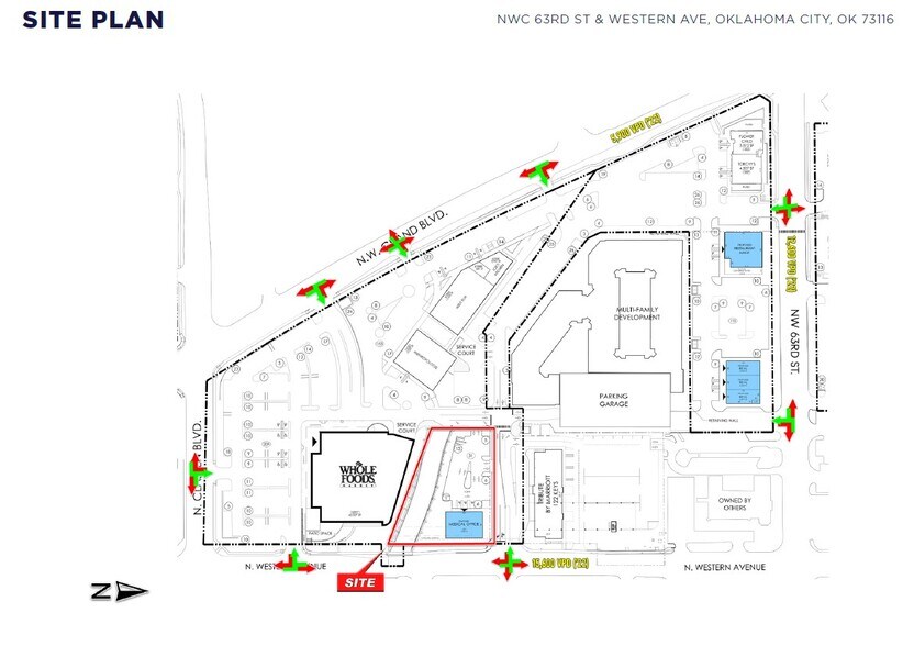 N. Western Avenue, Oklahoma City, OK for sale - Site Plan - Image 2 of 5