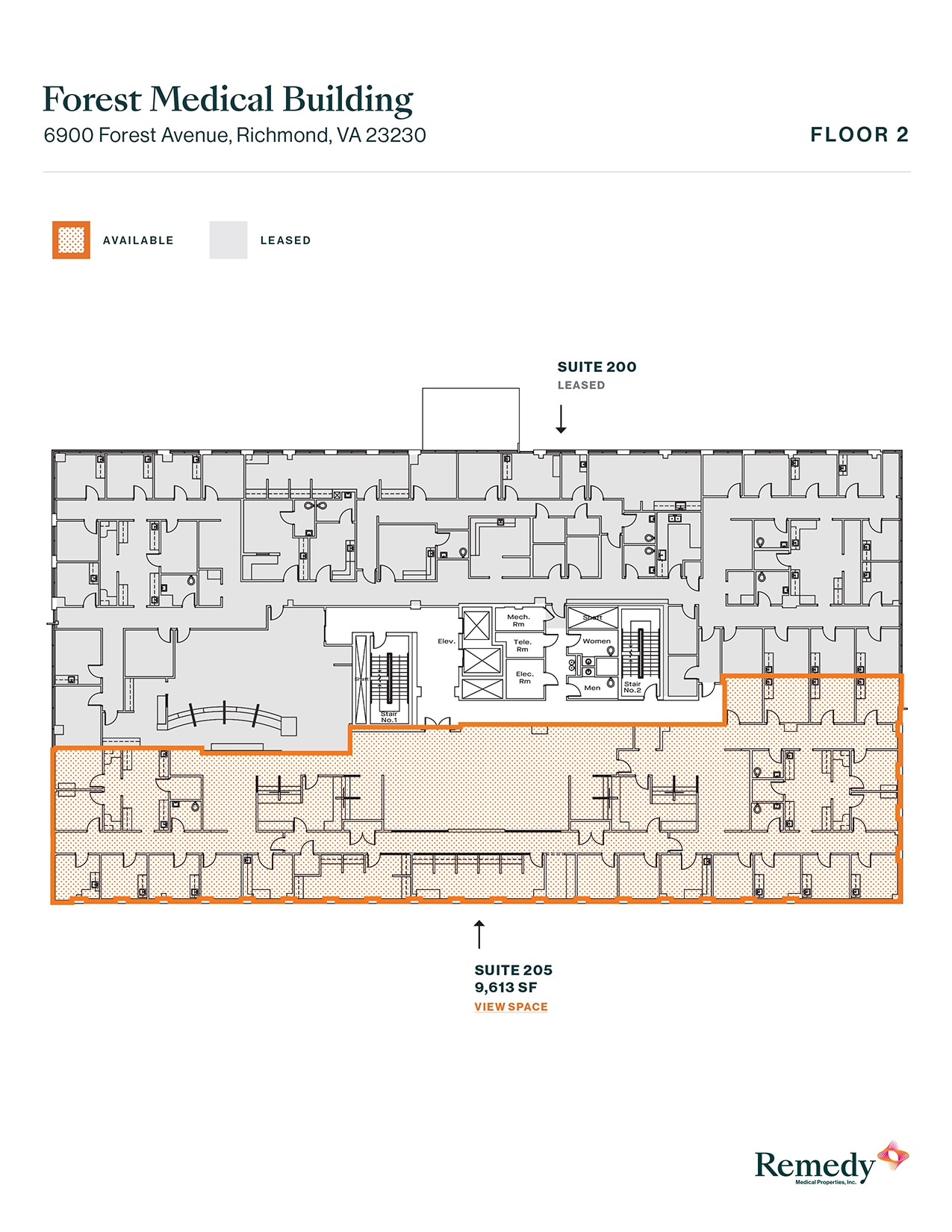 6900 Forest Ave, Richmond, VA for lease Floor Plan- Image 1 of 1