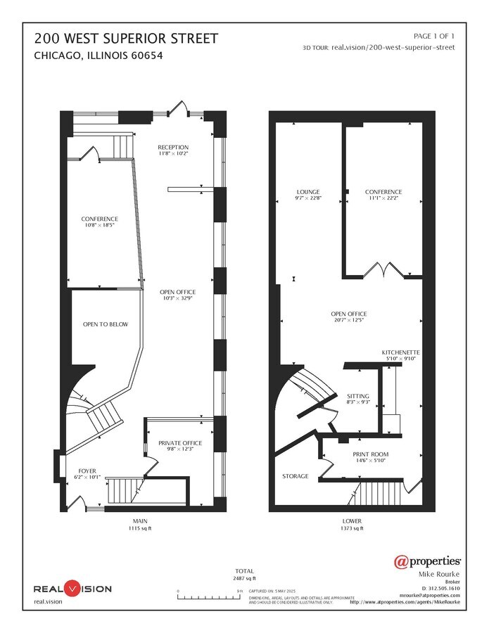 200 W Superior St, Chicago, IL 60654 - Unit 103 - - Floor Plan - Image 1 of 15