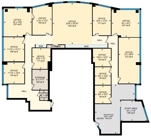 175 Admiral Cochrane Dr, Annapolis, MD for lease Floor Plan- Image 1 of 1